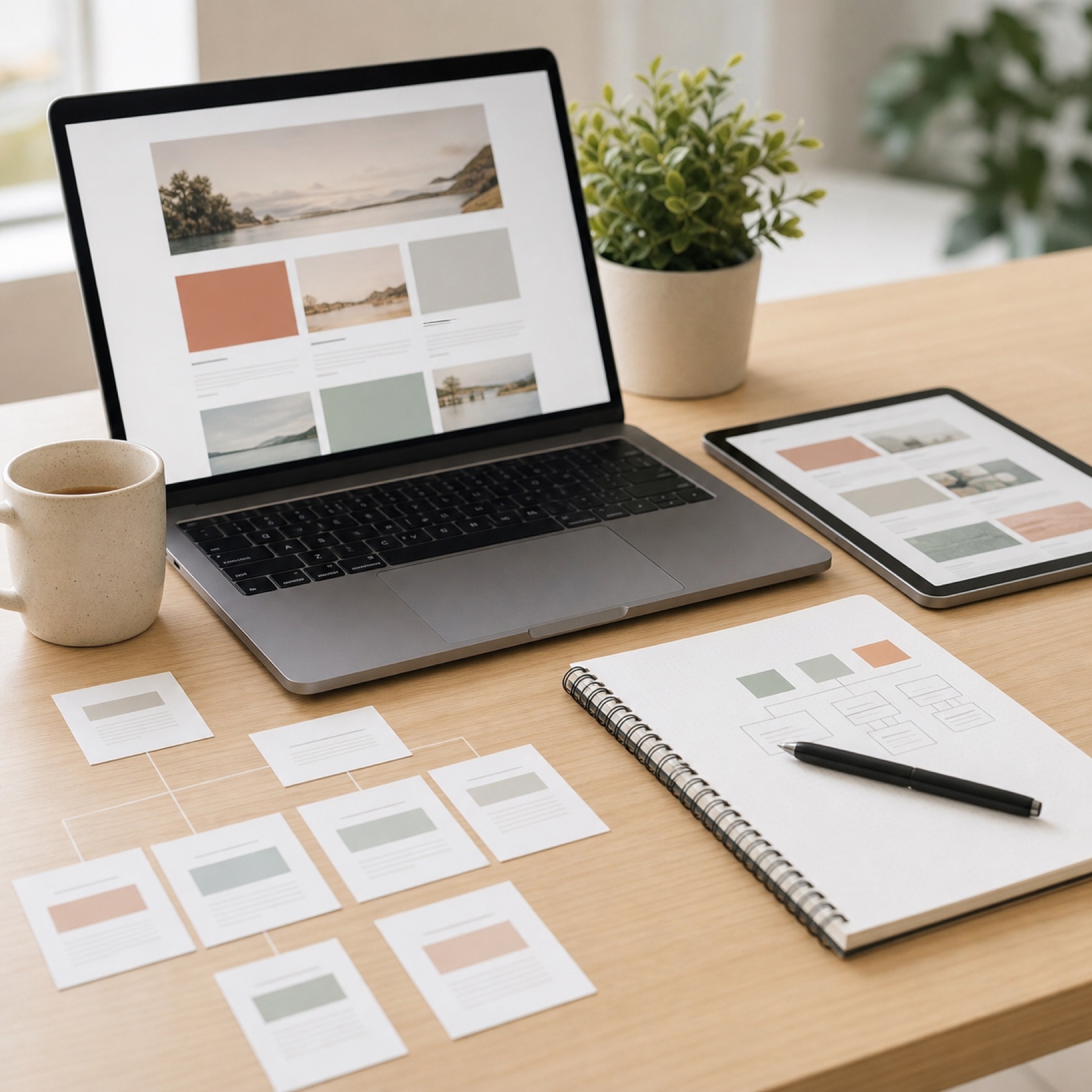 Strategische Planung einer WordPress-Website für kleine und mittlere Unternehmen